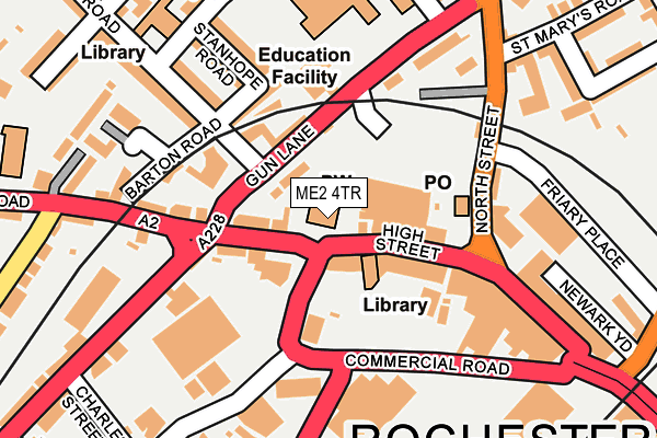 ME2 4TR map - OS OpenMap – Local (Ordnance Survey) ME2 4TR map - OS OpenMap – Local (Ordnance Survey)