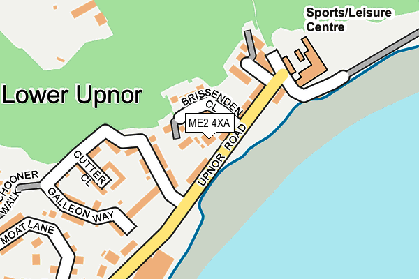 ME2 4XA map - OS OpenMap – Local (Ordnance Survey) ME2 4XA map - OS OpenMap – Local (Ordnance Survey)