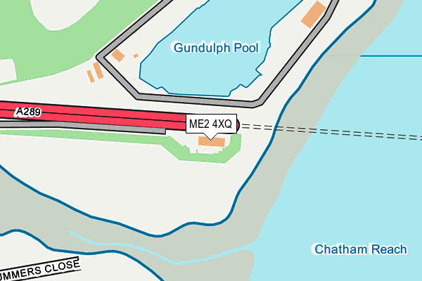 ME2 4XQ map - OS OpenMap – Local (Ordnance Survey) ME2 4XQ map - OS OpenMap – Local (Ordnance Survey)