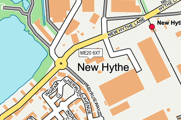 ME20 6XT map - OS OpenMap – Local (Ordnance Survey) ME20 6XT map - OS OpenMap – Local (Ordnance Survey)