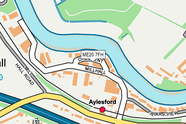 ME20 7FH map - OS OpenMap – Local (Ordnance Survey) ME20 7FH map - OS OpenMap – Local (Ordnance Survey)