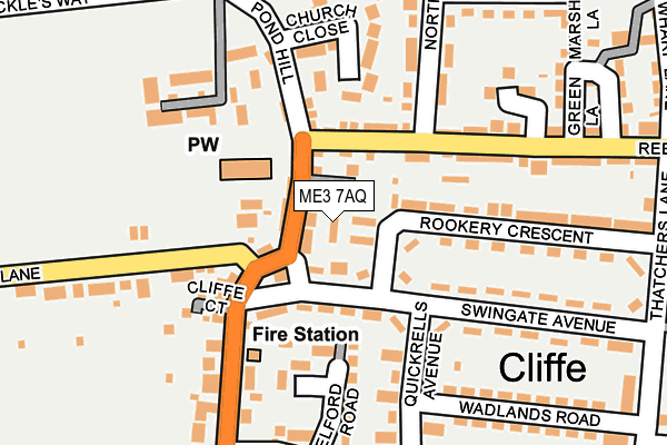 ME3 7AQ map - OS OpenMap – Local (Ordnance Survey) ME3 7AQ map - OS OpenMap – Local (Ordnance Survey)