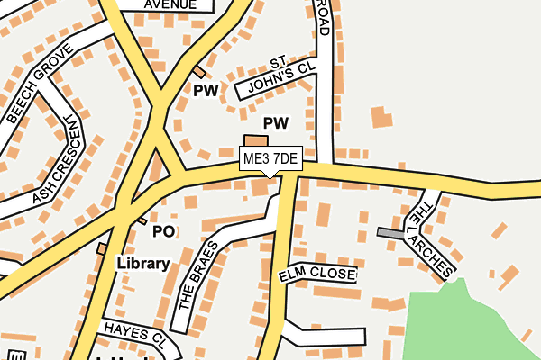 ME3 7DE map - OS OpenMap – Local (Ordnance Survey) ME3 7DE map - OS OpenMap – Local (Ordnance Survey)