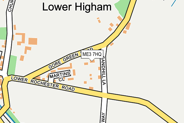 ME3 7HQ map - OS OpenMap – Local (Ordnance Survey) ME3 7HQ map - OS OpenMap – Local (Ordnance Survey)