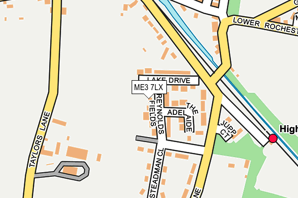 ME3 7LX map - OS OpenMap – Local (Ordnance Survey) ME3 7LX map - OS OpenMap – Local (Ordnance Survey)