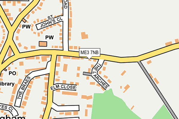 ME3 7NB map - OS OpenMap – Local (Ordnance Survey) ME3 7NB map - OS OpenMap – Local (Ordnance Survey)