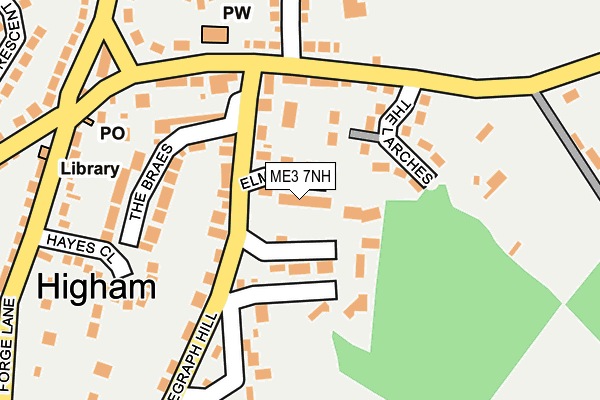 ME3 7NH map - OS OpenMap – Local (Ordnance Survey) ME3 7NH map - OS OpenMap – Local (Ordnance Survey)