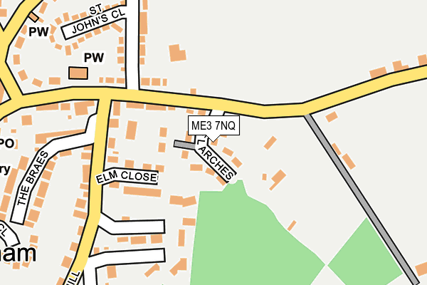 ME3 7NQ map - OS OpenMap – Local (Ordnance Survey) ME3 7NQ map - OS OpenMap – Local (Ordnance Survey)