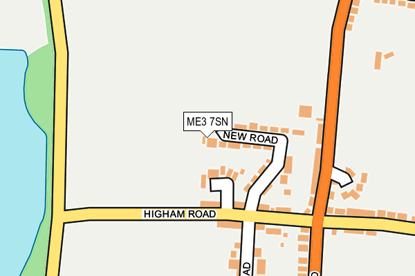 ME3 7SN map - OS OpenMap – Local (Ordnance Survey) ME3 7SN map - OS OpenMap – Local (Ordnance Survey)