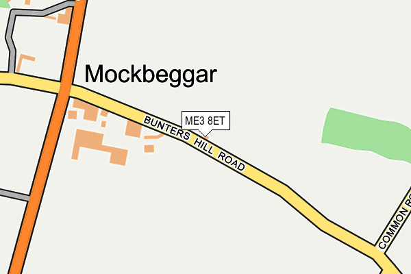 ME3 8ET map - OS OpenMap – Local (Ordnance Survey) ME3 8ET map - OS OpenMap – Local (Ordnance Survey)