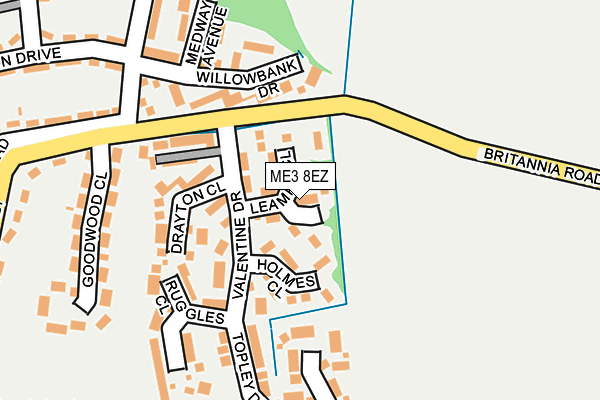 ME3 8EZ map - OS OpenMap – Local (Ordnance Survey) ME3 8EZ map - OS OpenMap – Local (Ordnance Survey)