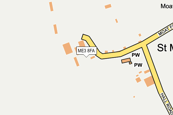 ME3 8FA map - OS OpenMap – Local (Ordnance Survey) ME3 8FA map - OS OpenMap – Local (Ordnance Survey)