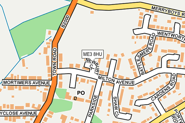ME3 8HU map - OS OpenMap – Local (Ordnance Survey) ME3 8HU map - OS OpenMap – Local (Ordnance Survey)