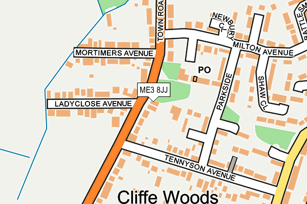 ME3 8JJ map - OS OpenMap – Local (Ordnance Survey) ME3 8JJ map - OS OpenMap – Local (Ordnance Survey)