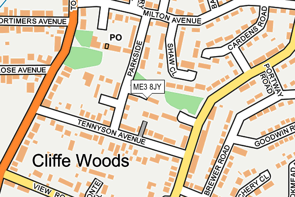 ME3 8JY map - OS OpenMap – Local (Ordnance Survey) ME3 8JY map - OS OpenMap – Local (Ordnance Survey)