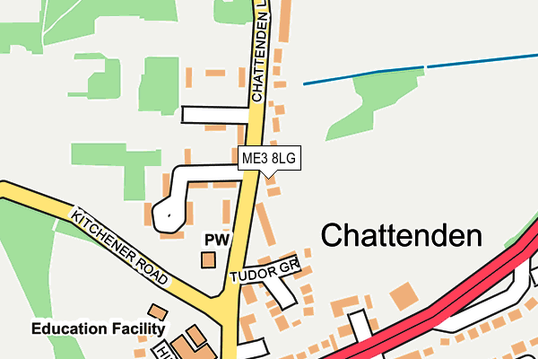 ME3 8LG map - OS OpenMap – Local (Ordnance Survey) ME3 8LG map - OS OpenMap – Local (Ordnance Survey)