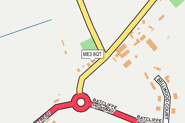 ME3 8QT map - OS OpenMap – Local (Ordnance Survey) ME3 8QT map - OS OpenMap – Local (Ordnance Survey)