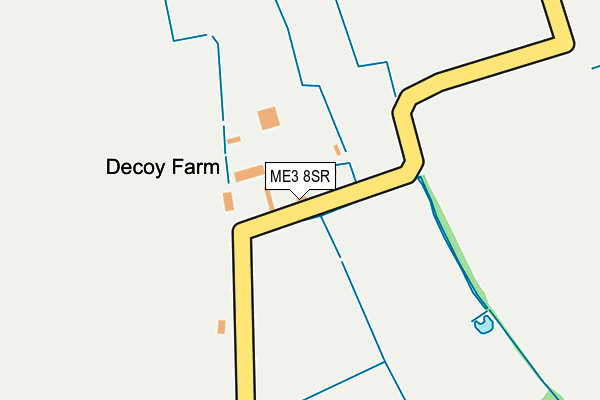 ME3 8SR map - OS OpenMap – Local (Ordnance Survey) ME3 8SR map - OS OpenMap – Local (Ordnance Survey)