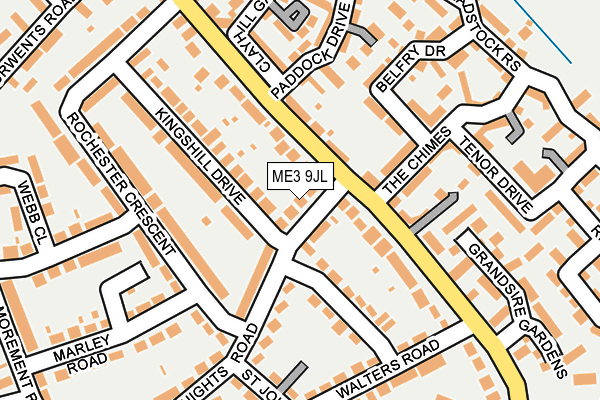 ME3 9JL map - OS OpenMap – Local (Ordnance Survey) ME3 9JL map - OS OpenMap – Local (Ordnance Survey)