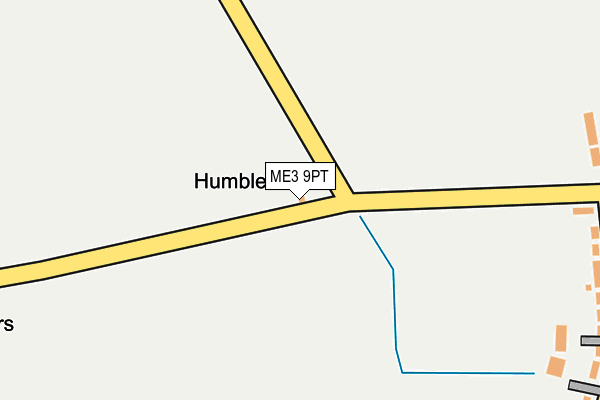 ME3 9PT map - OS OpenMap – Local (Ordnance Survey) ME3 9PT map - OS OpenMap – Local (Ordnance Survey)