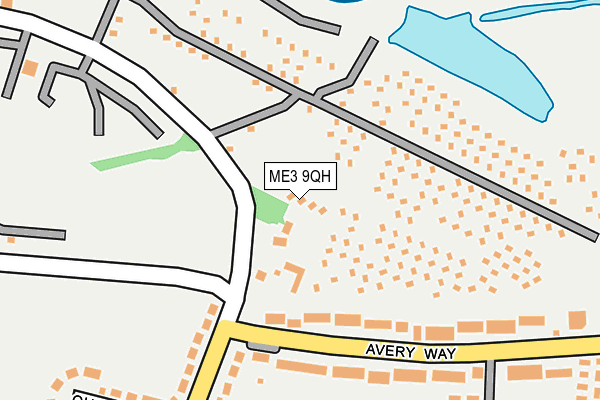 ME3 9QH map - OS OpenMap – Local (Ordnance Survey) ME3 9QH map - OS OpenMap – Local (Ordnance Survey)