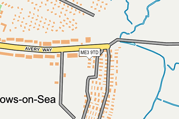 ME3 9TD map - OS OpenMap – Local (Ordnance Survey) ME3 9TD map - OS OpenMap – Local (Ordnance Survey)