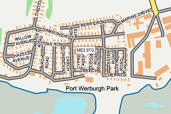 ME3 9TG map - OS OpenMap – Local (Ordnance Survey) ME3 9TG map - OS OpenMap – Local (Ordnance Survey)
