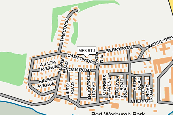 ME3 9TJ map - OS OpenMap – Local (Ordnance Survey) ME3 9TJ map - OS OpenMap – Local (Ordnance Survey)