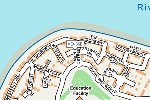 ME4 3SE map - OS OpenMap – Local (Ordnance Survey) ME4 3SE map - OS OpenMap – Local (Ordnance Survey)