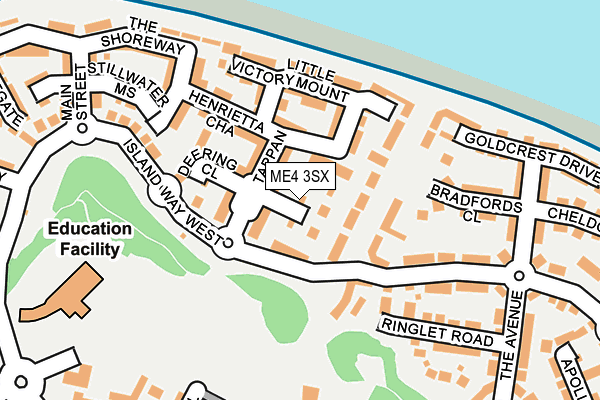ME4 3SX map - OS OpenMap – Local (Ordnance Survey) ME4 3SX map - OS OpenMap – Local (Ordnance Survey)