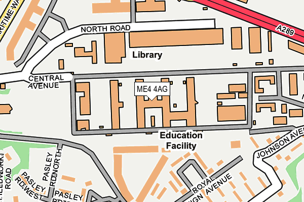 ME4 4AG map - OS OpenMap – Local (Ordnance Survey) ME4 4AG map - OS OpenMap – Local (Ordnance Survey)