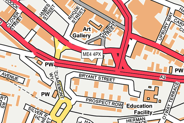 ME4 4PX map - OS OpenMap – Local (Ordnance Survey) ME4 4PX map - OS OpenMap – Local (Ordnance Survey)