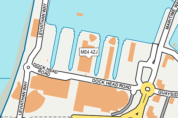 ME4 4ZJ map - OS OpenMap – Local (Ordnance Survey) ME4 4ZJ map - OS OpenMap – Local (Ordnance Survey)