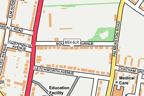 ME4 6LR map - OS OpenMap – Local (Ordnance Survey) ME4 6LR map - OS OpenMap – Local (Ordnance Survey)