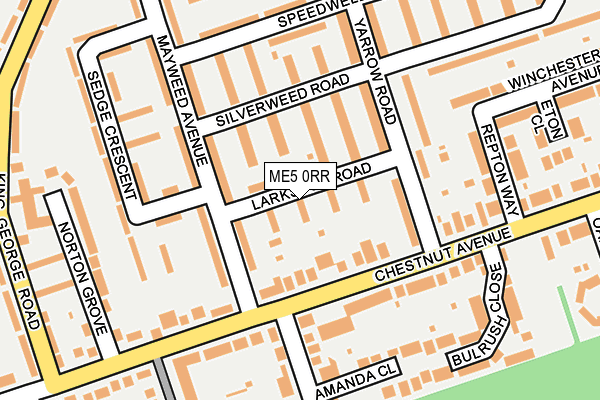 ME5 0RR map - OS OpenMap – Local (Ordnance Survey) ME5 0RR map - OS OpenMap – Local (Ordnance Survey)
