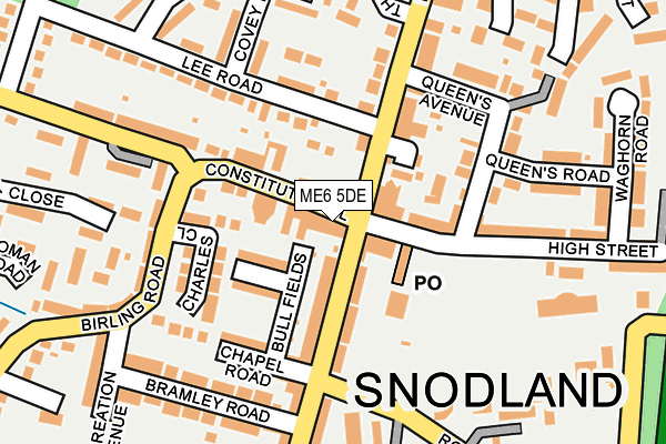 ME6 5DE map - OS OpenMap – Local (Ordnance Survey) ME6 5DE map - OS OpenMap – Local (Ordnance Survey)