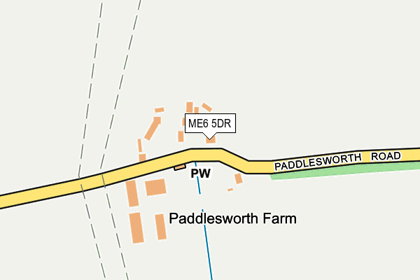 ME6 5DR map - OS OpenMap – Local (Ordnance Survey) ME6 5DR map - OS OpenMap – Local (Ordnance Survey)