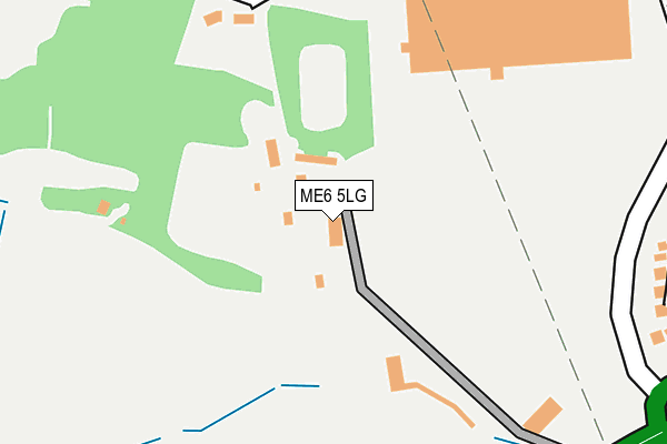 ME6 5LG map - OS OpenMap – Local (Ordnance Survey) ME6 5LG map - OS OpenMap – Local (Ordnance Survey)