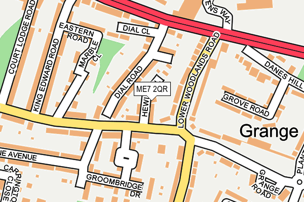 ME7 2QR map - OS OpenMap – Local (Ordnance Survey) ME7 2QR map - OS OpenMap – Local (Ordnance Survey)