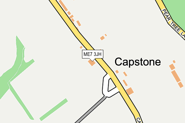 ME7 3JH map - OS OpenMap – Local (Ordnance Survey) ME7 3JH map - OS OpenMap – Local (Ordnance Survey)