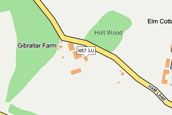 ME7 3JJ map - OS OpenMap – Local (Ordnance Survey) ME7 3JJ map - OS OpenMap – Local (Ordnance Survey)