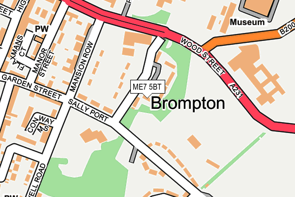 ME7 5BT map - OS OpenMap – Local (Ordnance Survey) ME7 5BT map - OS OpenMap – Local (Ordnance Survey)
