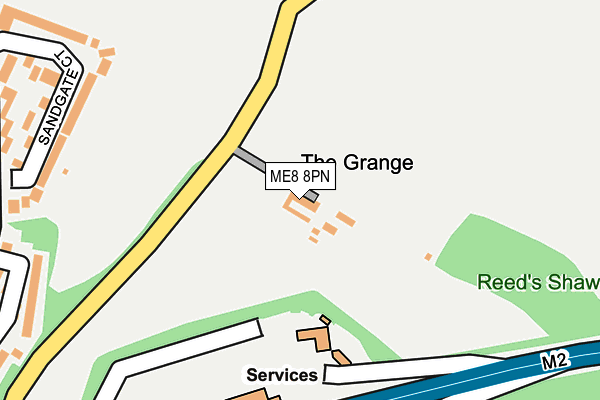 ME8 8PN map - OS OpenMap – Local (Ordnance Survey) ME8 8PN map - OS OpenMap – Local (Ordnance Survey)