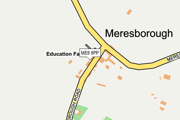 ME8 8PP map - OS OpenMap – Local (Ordnance Survey) ME8 8PP map - OS OpenMap – Local (Ordnance Survey)