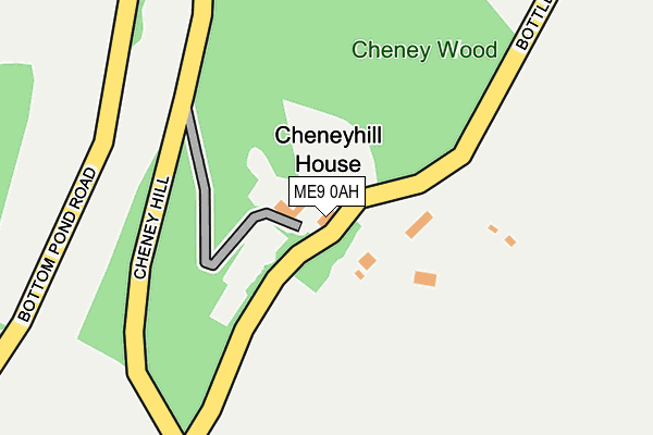 ME9 0AH map - OS OpenMap – Local (Ordnance Survey) ME9 0AH map - OS OpenMap – Local (Ordnance Survey)