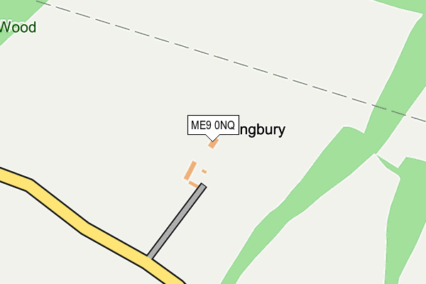 ME9 0NQ map - OS OpenMap – Local (Ordnance Survey) ME9 0NQ map - OS OpenMap – Local (Ordnance Survey)