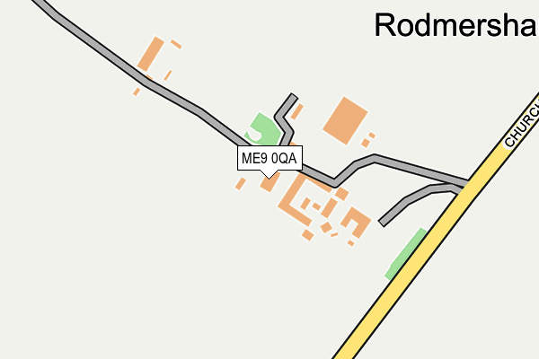 ME9 0QA map - OS OpenMap – Local (Ordnance Survey) ME9 0QA map - OS OpenMap – Local (Ordnance Survey)