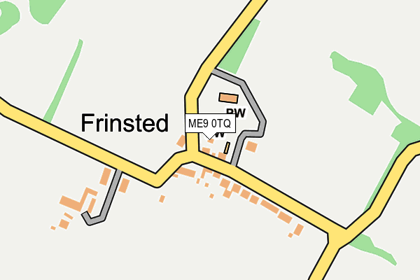 ME9 0TQ map - OS OpenMap – Local (Ordnance Survey) ME9 0TQ map - OS OpenMap – Local (Ordnance Survey)