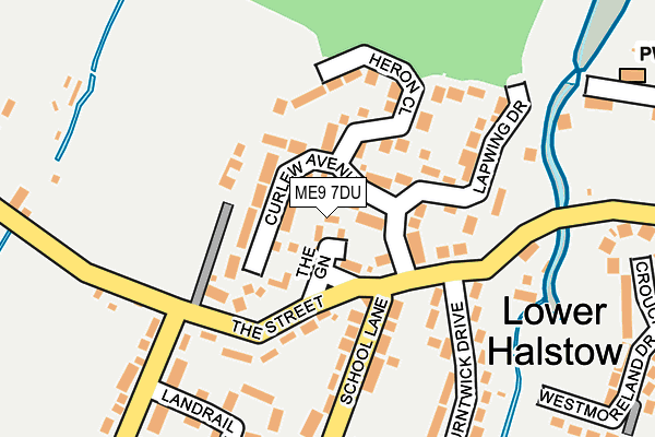 ME9 7DU map - OS OpenMap – Local (Ordnance Survey) ME9 7DU map - OS OpenMap – Local (Ordnance Survey)