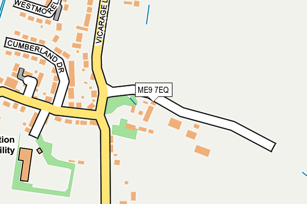 ME9 7EQ map - OS OpenMap – Local (Ordnance Survey) ME9 7EQ map - OS OpenMap – Local (Ordnance Survey)